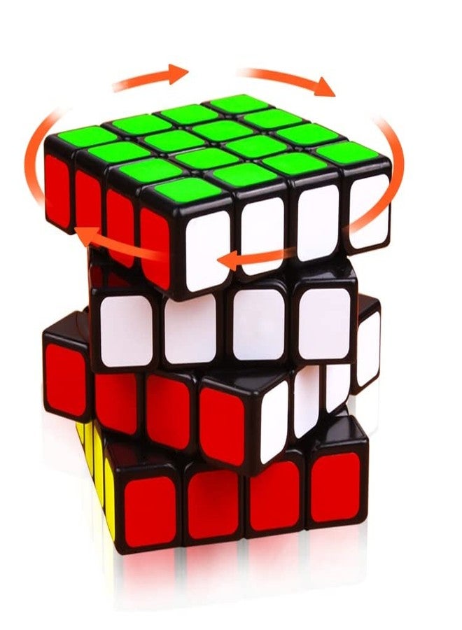 مكعب السرعة IRRDFO 4x4، لغز مكعب 4x4 أسود - Image 4